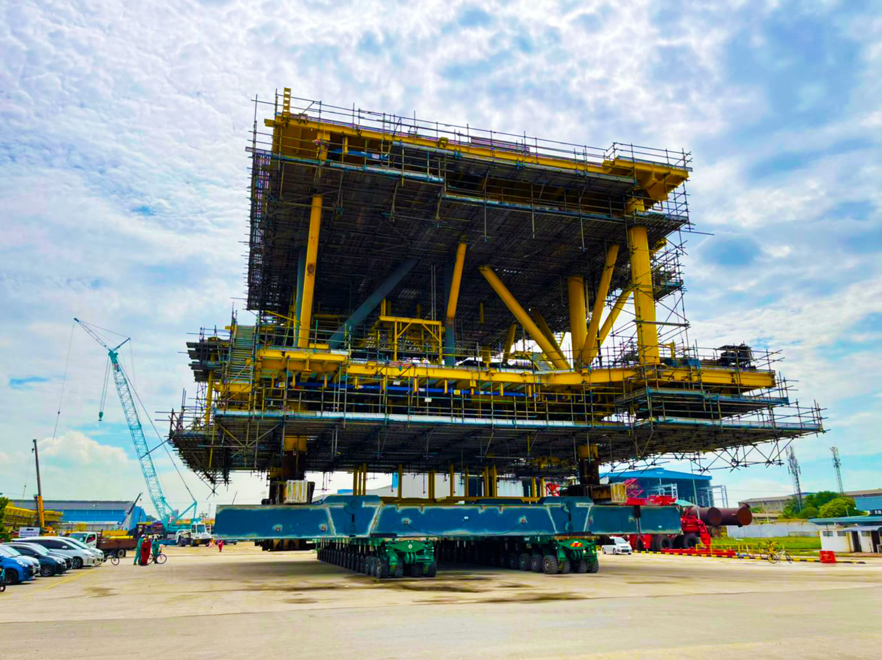 Kasawari Gas Development Project - Shifting of E11RAA Topside